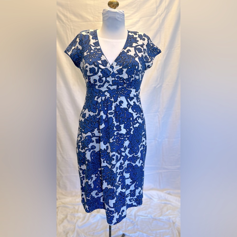 Boden Blue Floral Dress